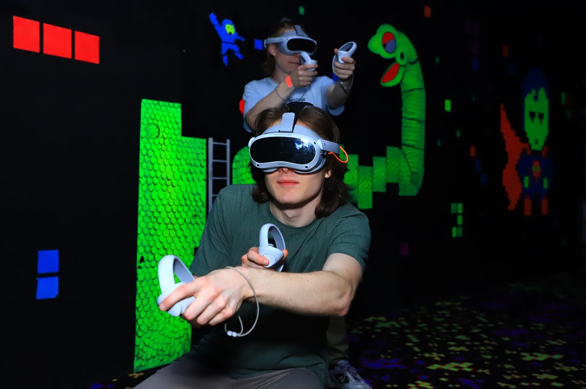VR арена до 4 игроков