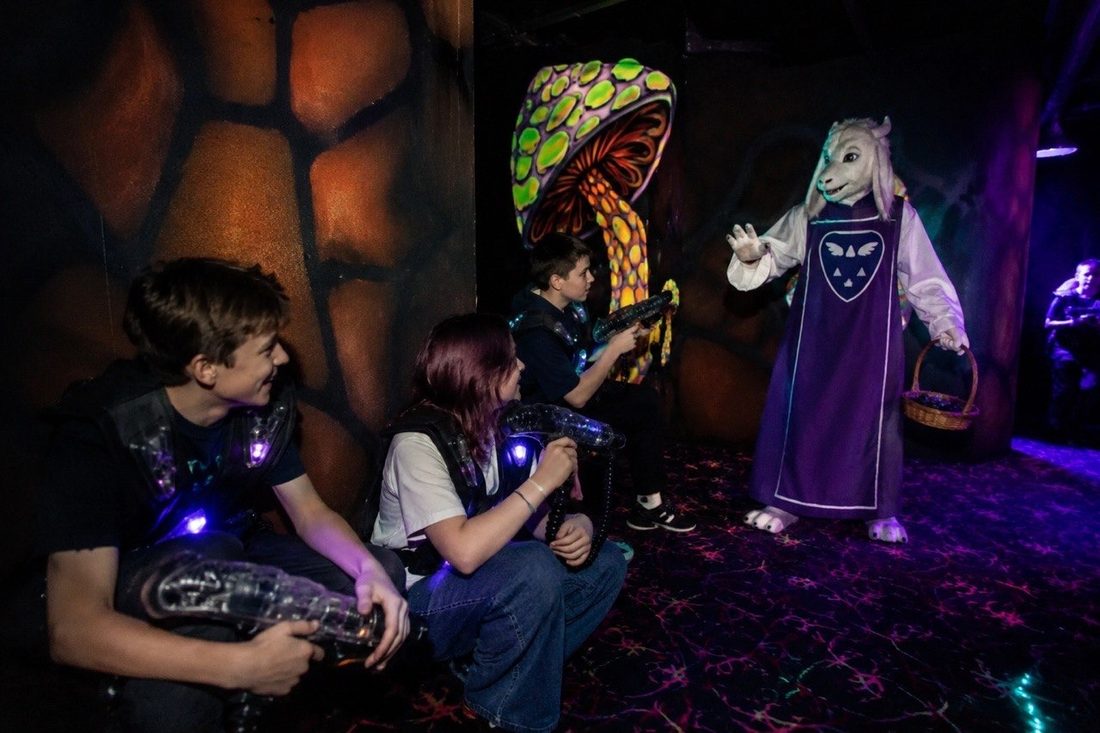Квест Undertale в LaserLand