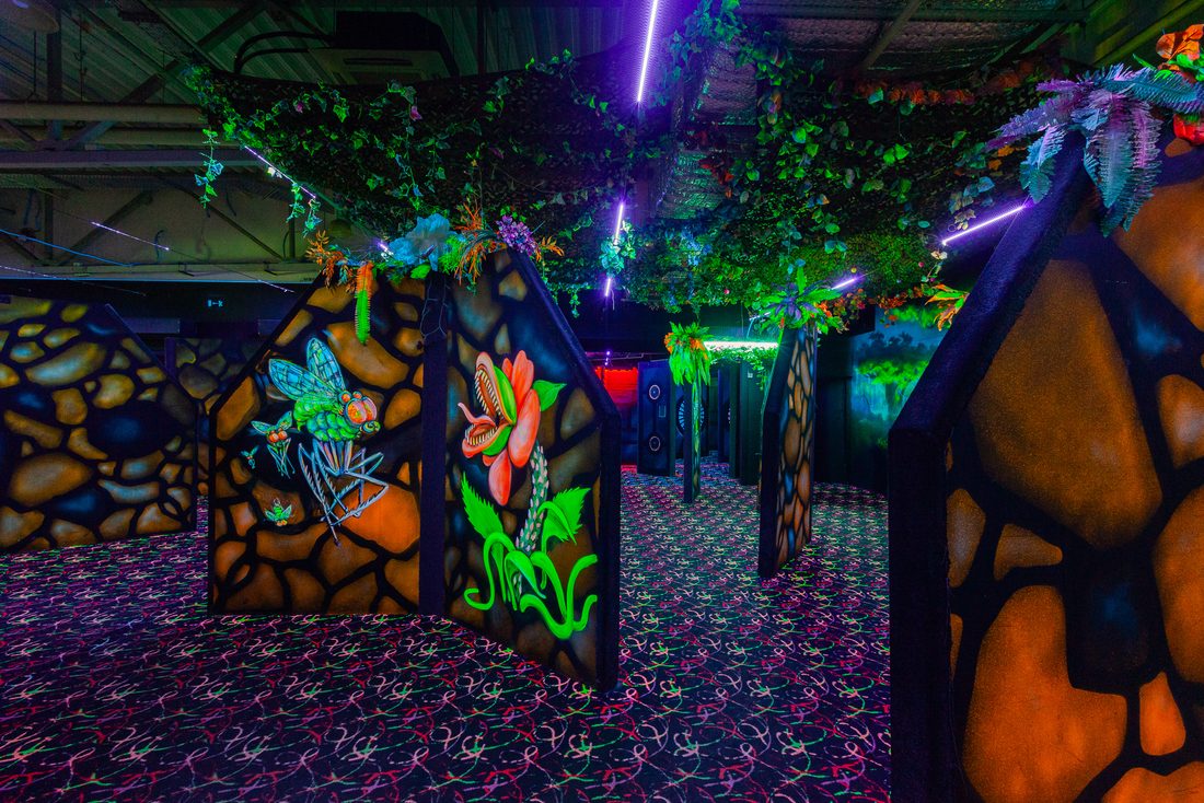 Арена Майнкрафт в LaserLand