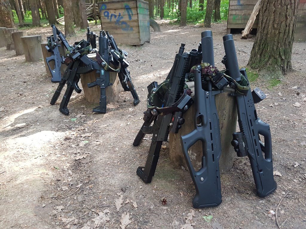 Оборудование для выездного лазертага