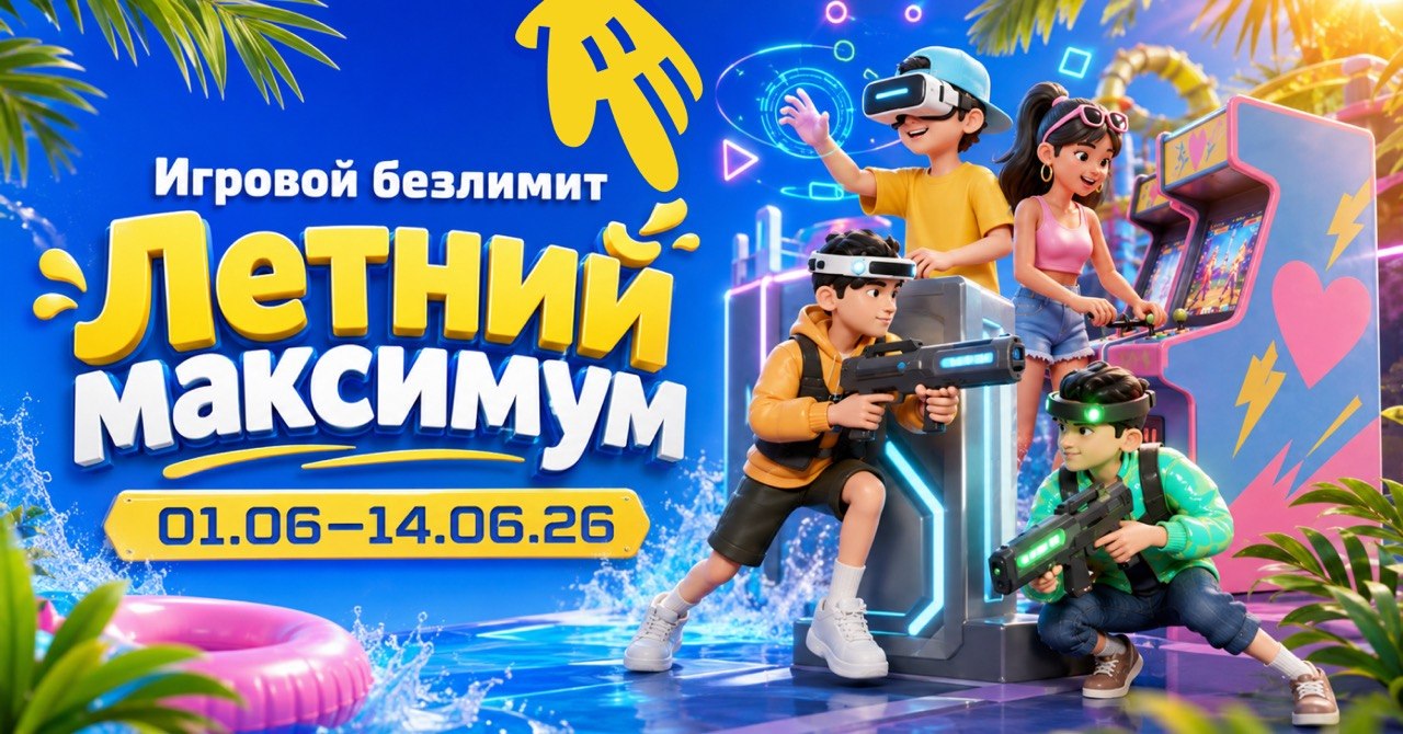 Игровой безлимит «Летний максимум»
