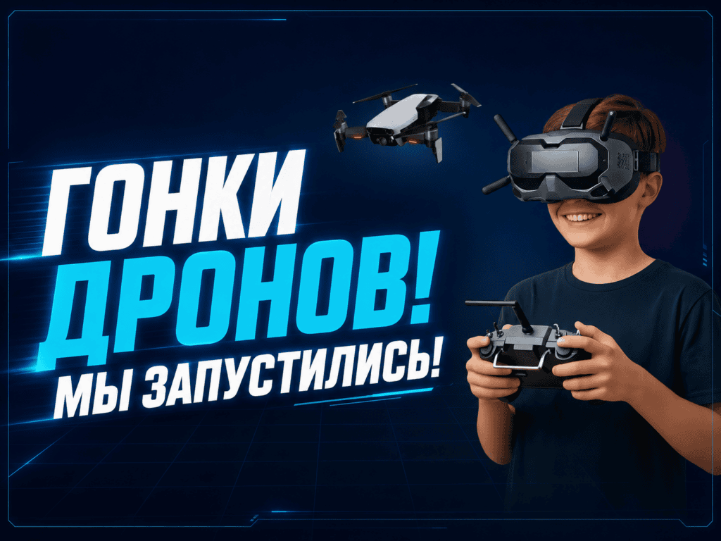 Запуск Арены Дронов