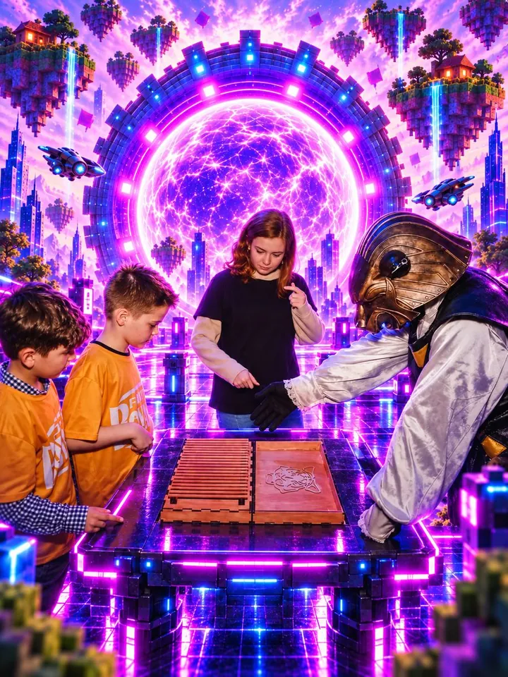 Сюжетный квест в LaserLand
