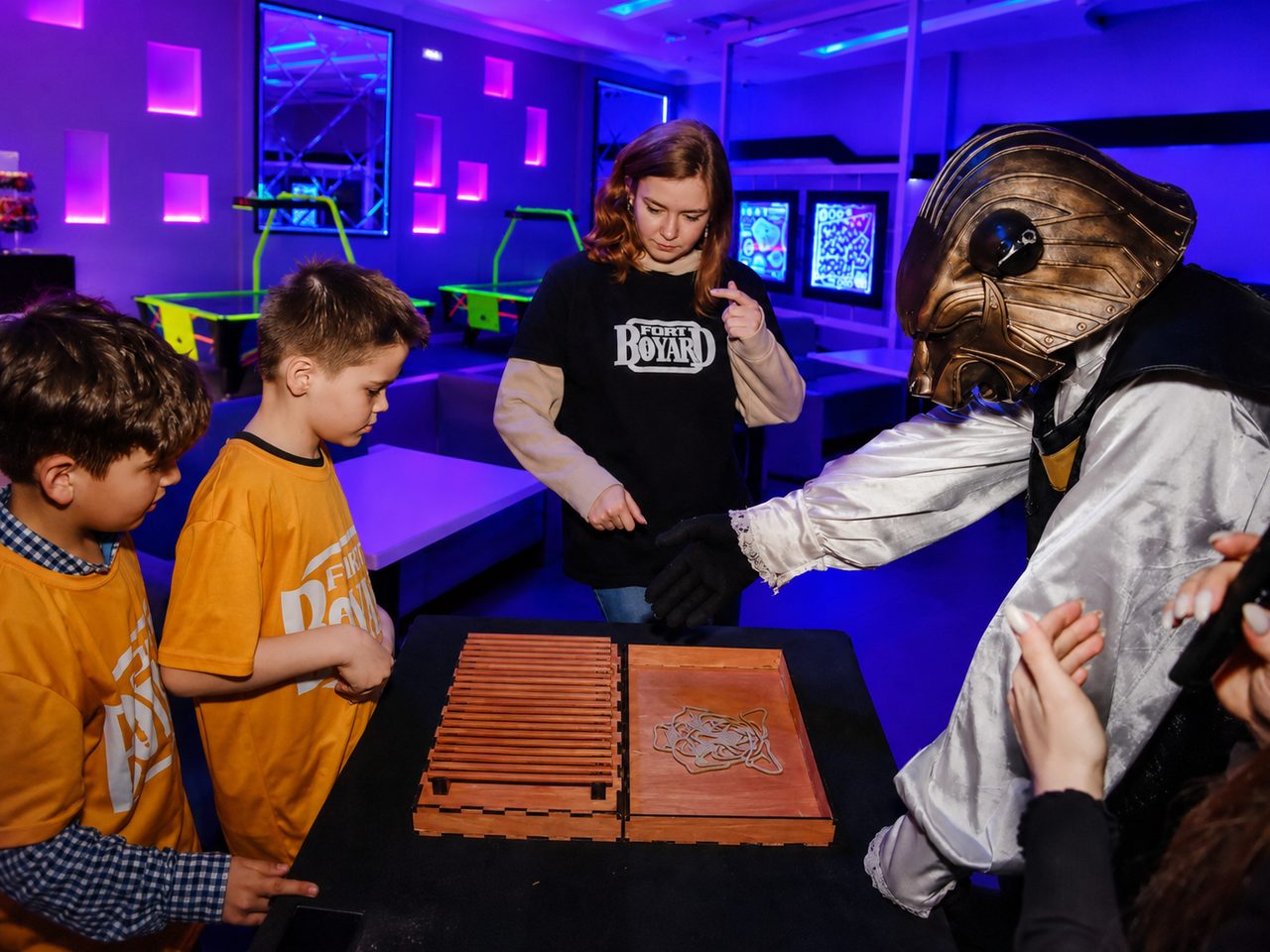 Форт Боярд в Москве для детей в LaserLand