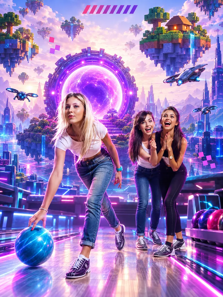 Боулинг в LaserLand