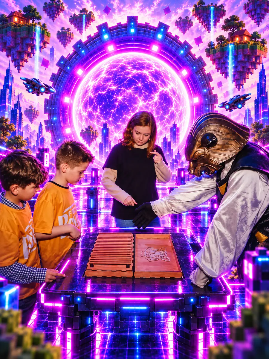 Сюжетный квест в LaserLand