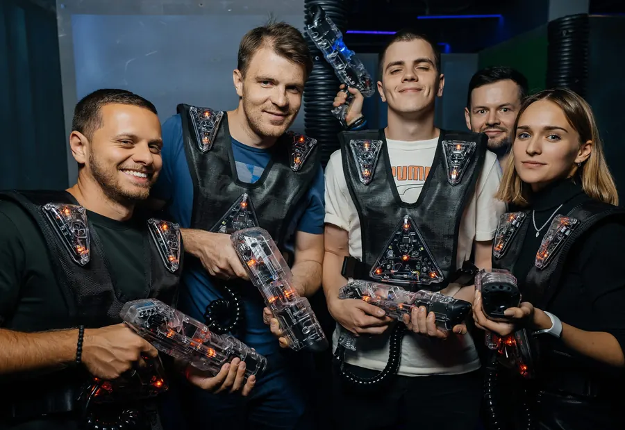 Корпоратив и тимбилдинг в LaserLand