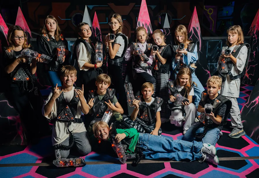 Праздник для школьного класса в LaserLand