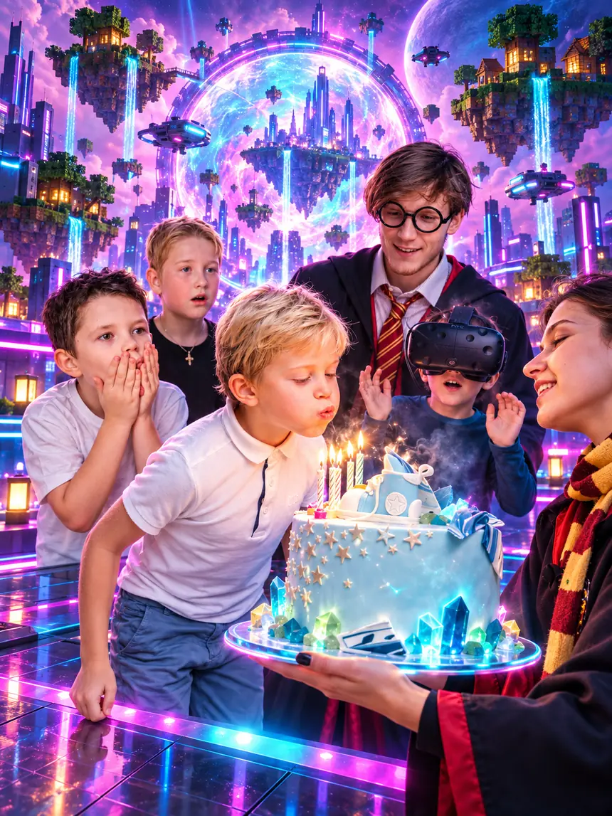 Детский праздник в LaserLand