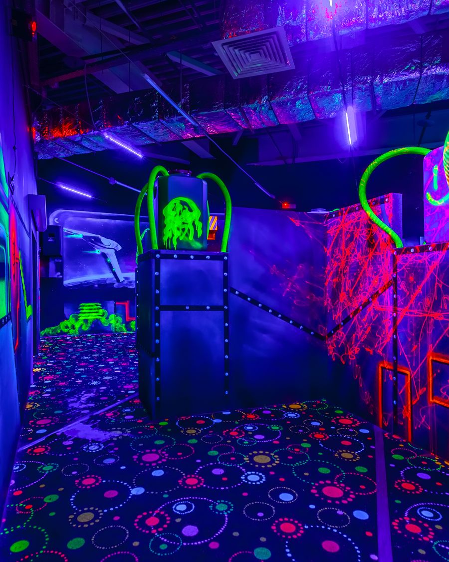 Космозавод ГЕЛИОС — лазертаг арена, LaserLand Мякинино