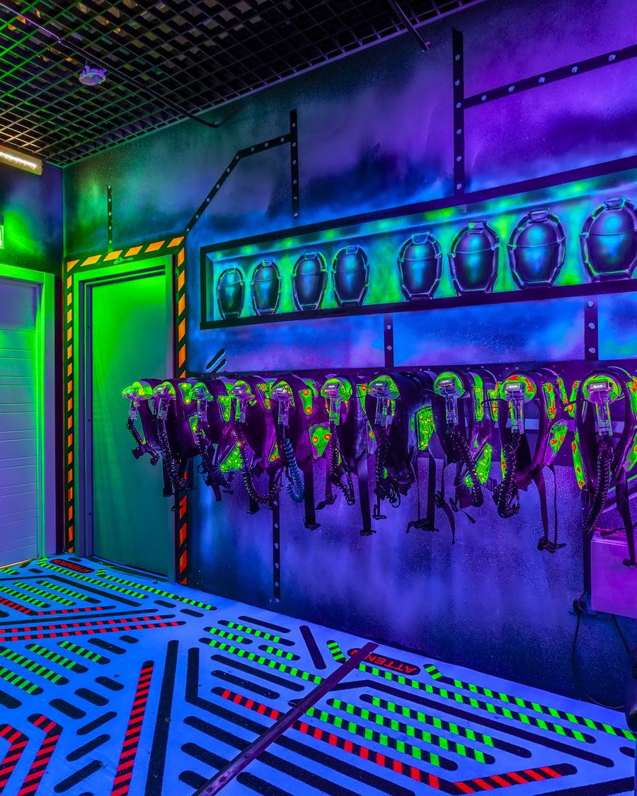 Космопорт МЕГАСИТИ — лазертаг арена, LaserLand Мякинино