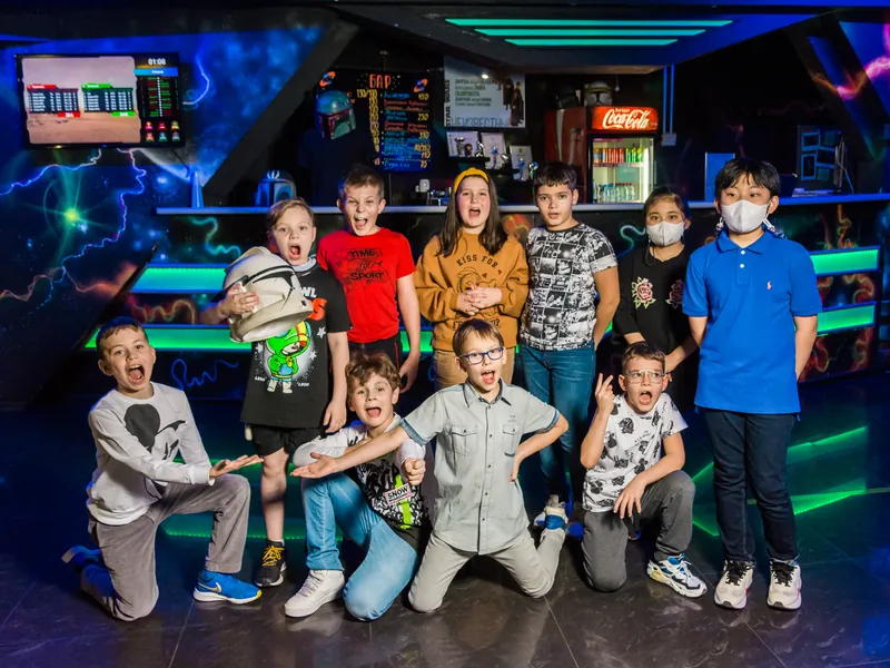 Праздник для класса в LaserLand