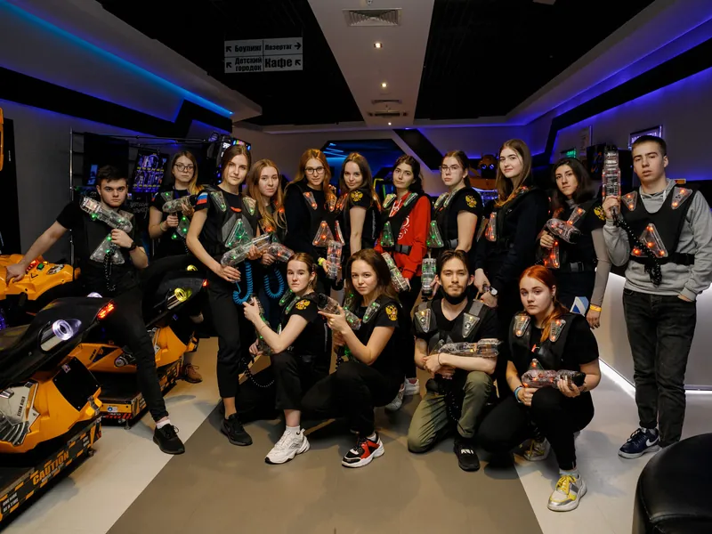 Корпоратив и тимбилдинг в LaserLand