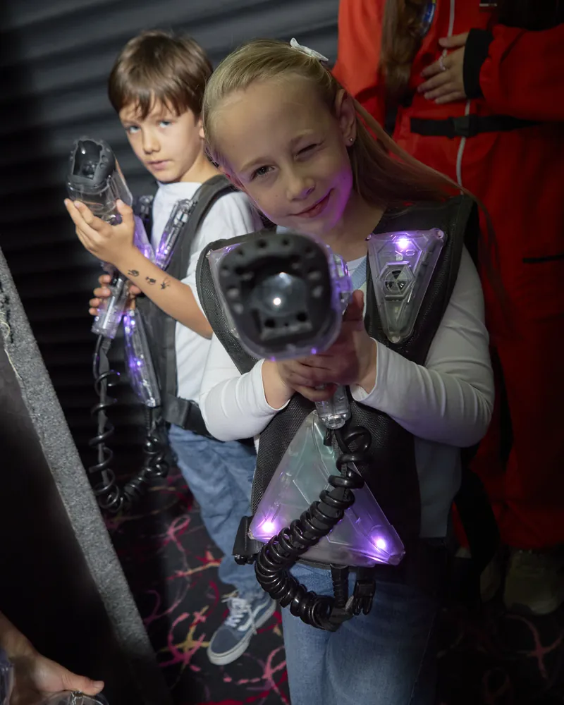 Новогодний праздник для класса в LaserLand — фото 11