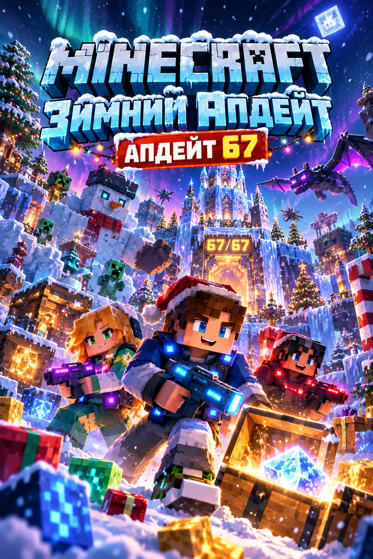 Майнкрафт: зимний апдейт 67
