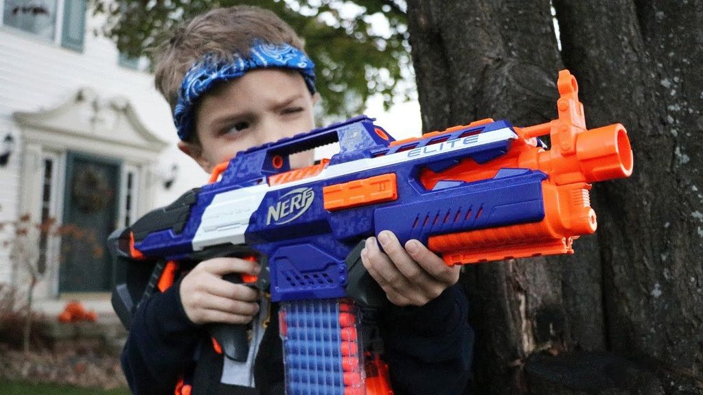 Nerf на выезде