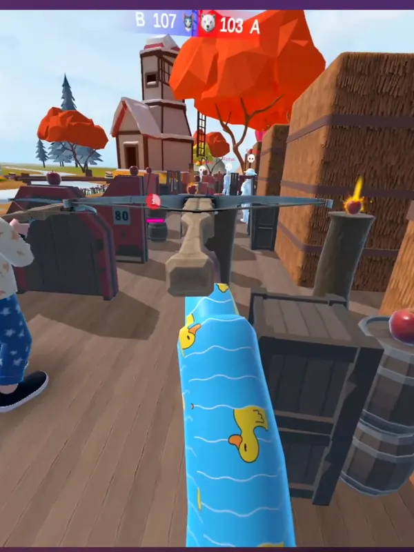 VR-игра «Арбалетный бой» на арене LaserLand