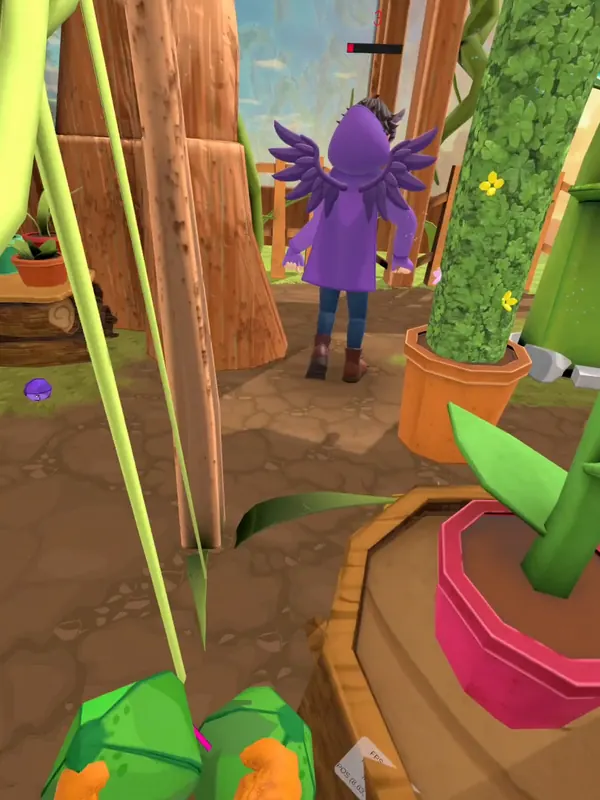 VR-игра «Взрывные капусты» на арене LaserLand