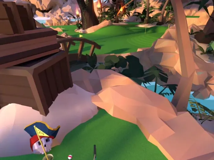 Walkabout Mini Golf VR — кадр из игры