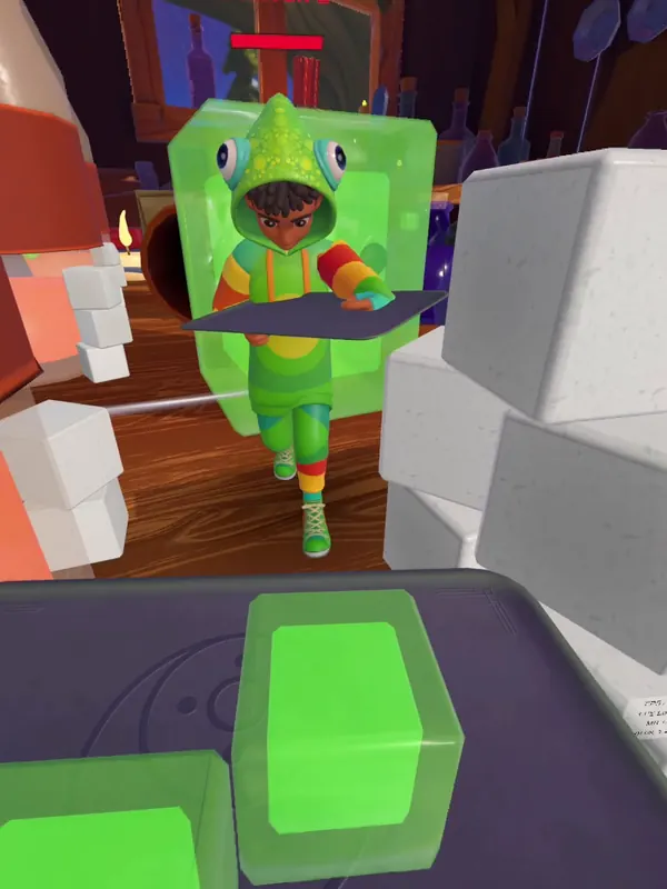 VR-игра «Непослушные слаймы» на арене LaserLand