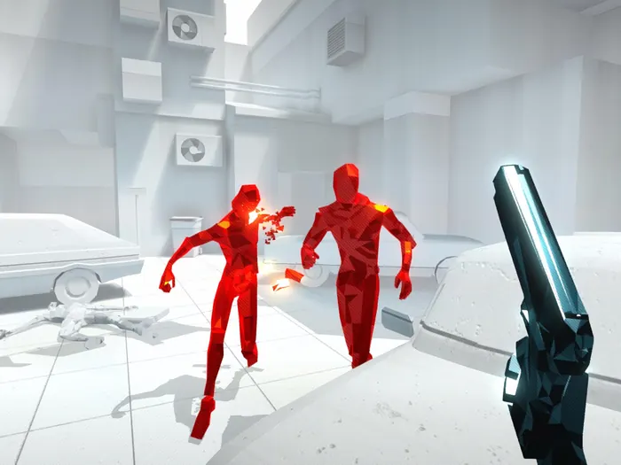 SUPERHOT VR — кадр из игры