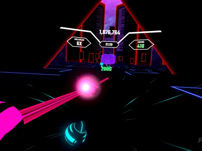Synth Riders — кадр из игры