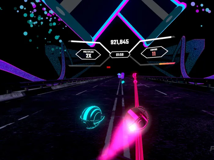 Synth Riders — кадр из игры