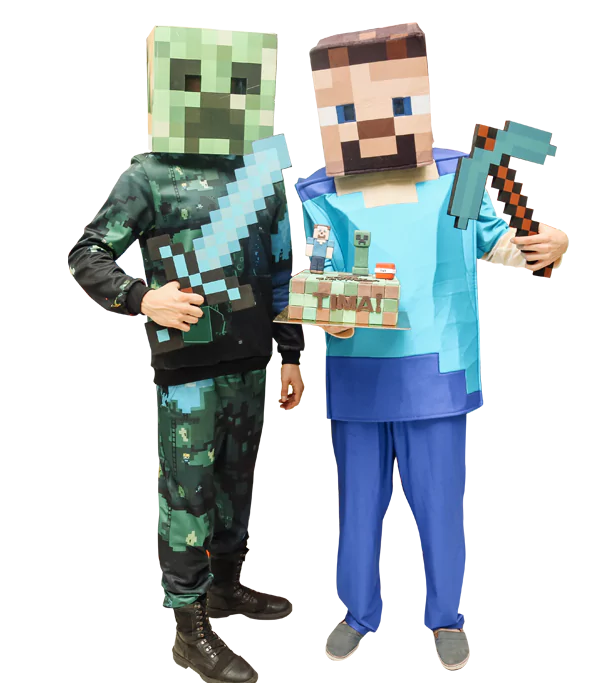 Аниматор MineCraft на ваш праздник
