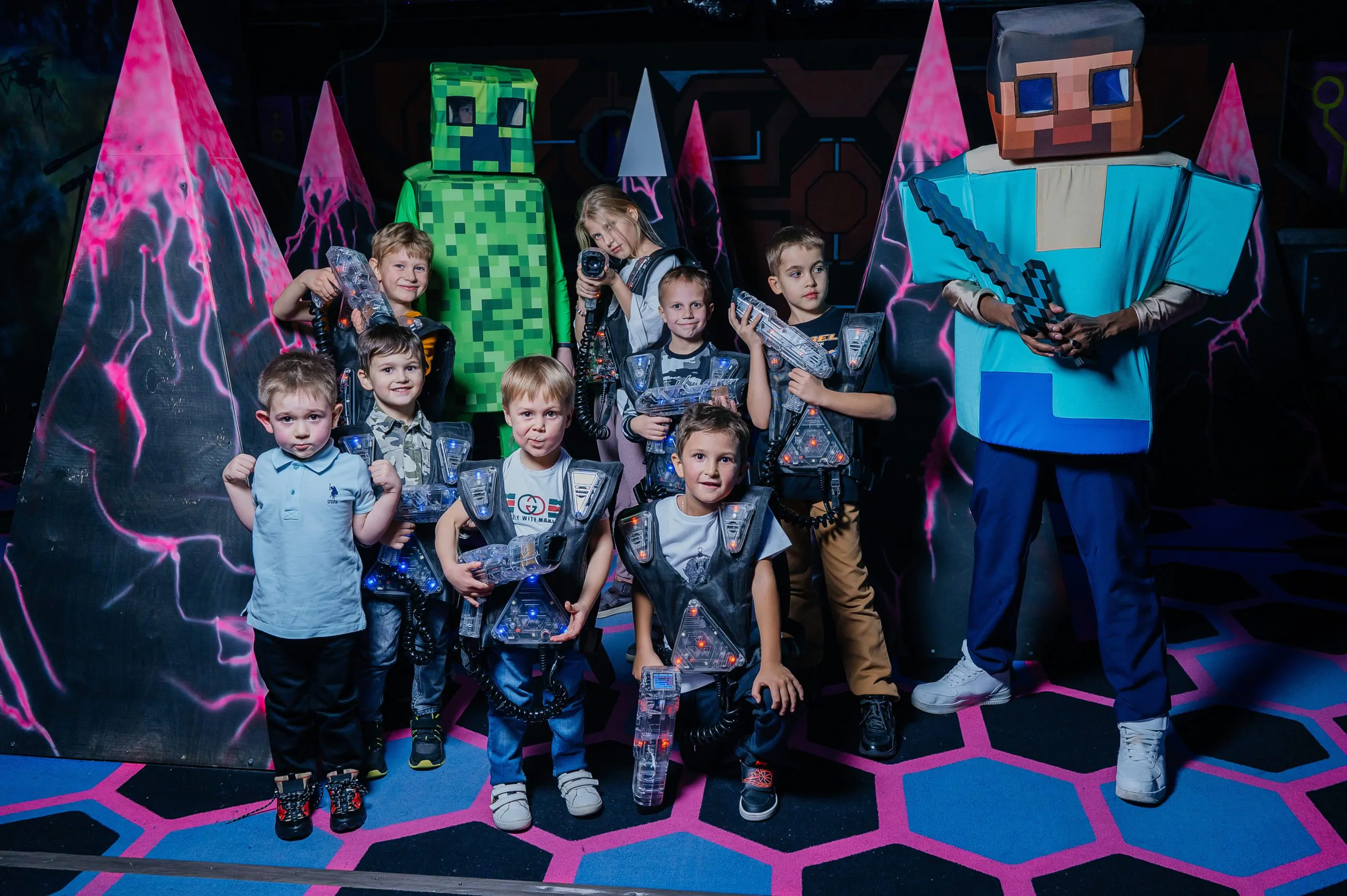 С какого возраста можно играть в лазертаг