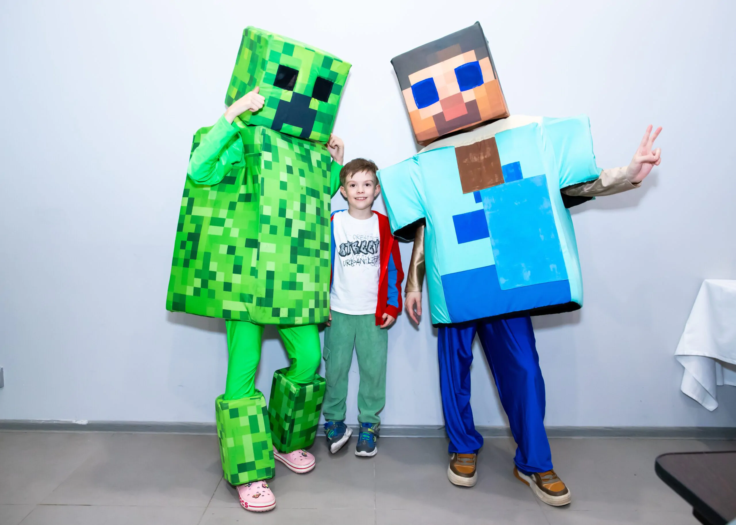 Minecraft на детский день рождения
