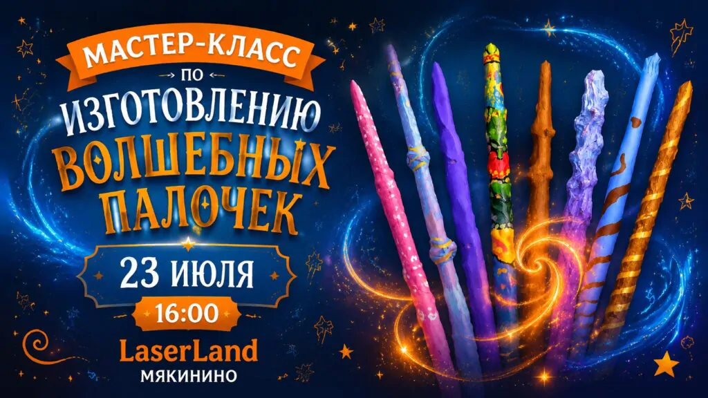 Изготавливаем волшебные палочки