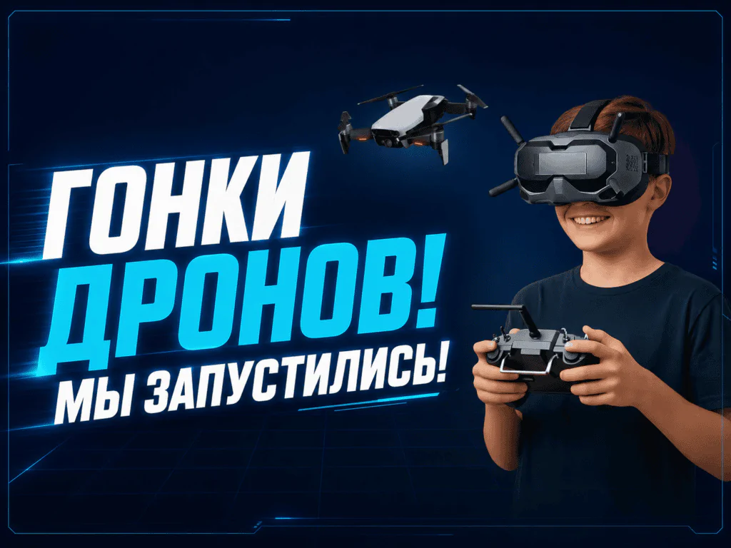 Запуск Арены Дронов